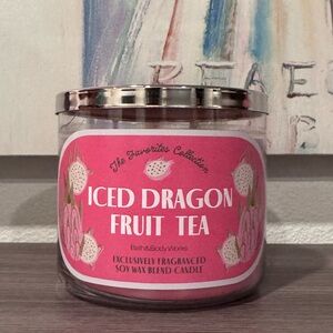 Iced Dragonfruit Tea Candle Bath and Body Works
